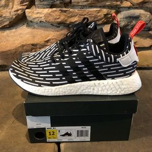 Adidas NMD R2 - Core Black Stripe - Men’s Size 13